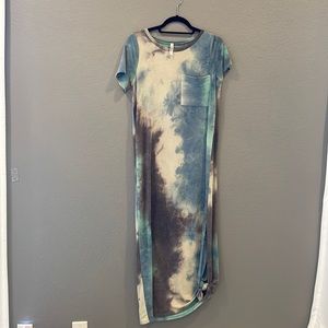 Gee gee Tie dye maxi dress